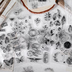 Vintage Series Transparent Silicone Stamp