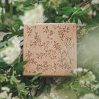 Vintage Floral Pattern Wooden Stamp