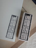 Base Material Film Wooden Stamp for Scrapbooking and Journaling