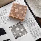 Vintage Floral Pattern Wooden Stamp