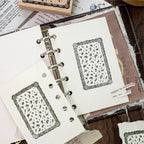 Dusk Dreaming of Lace Wooden Stamp for Journaling and Scrapbooking