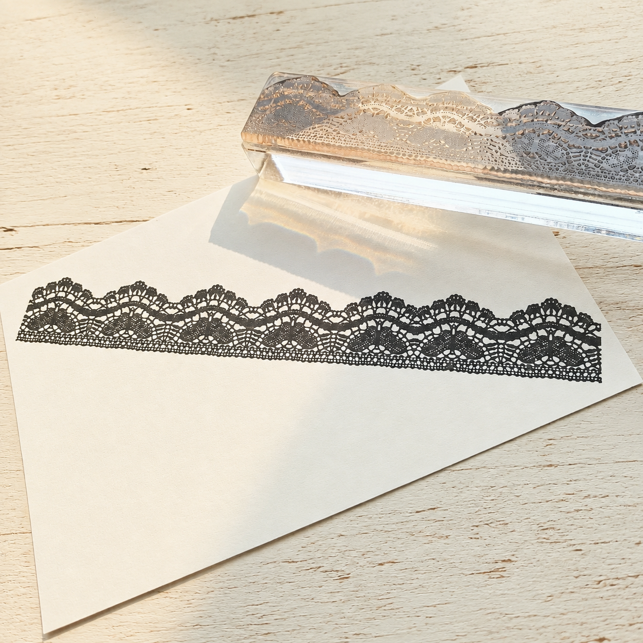 Lace Acrylic Stamp