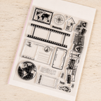 Vintage Series Transparent Silicone Stamp (5 Style)