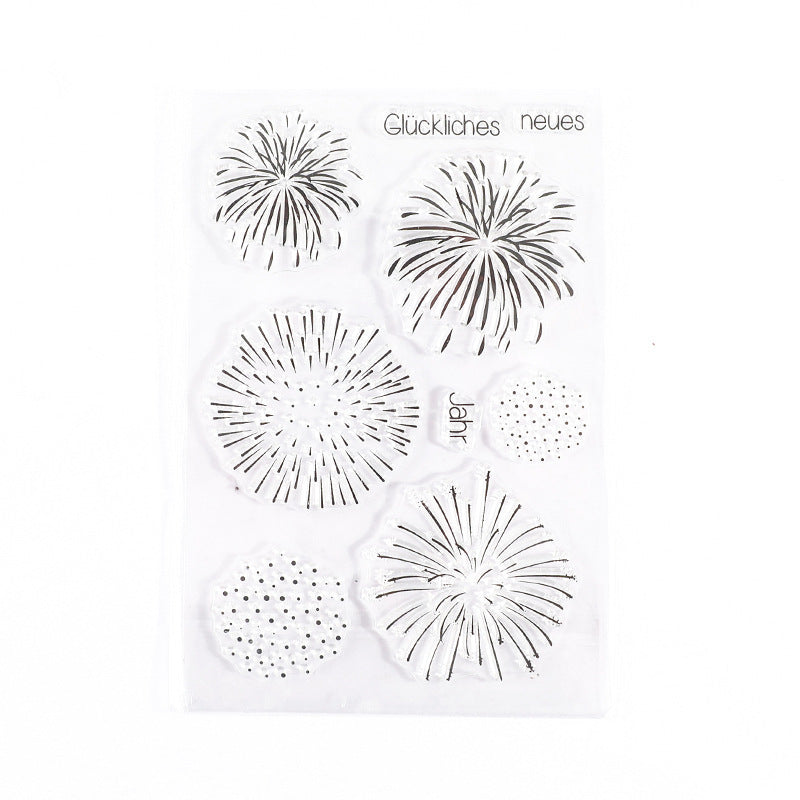 Firework pattern stamp