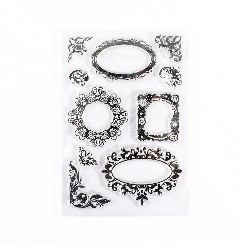 Photo frame frame pattern stamp