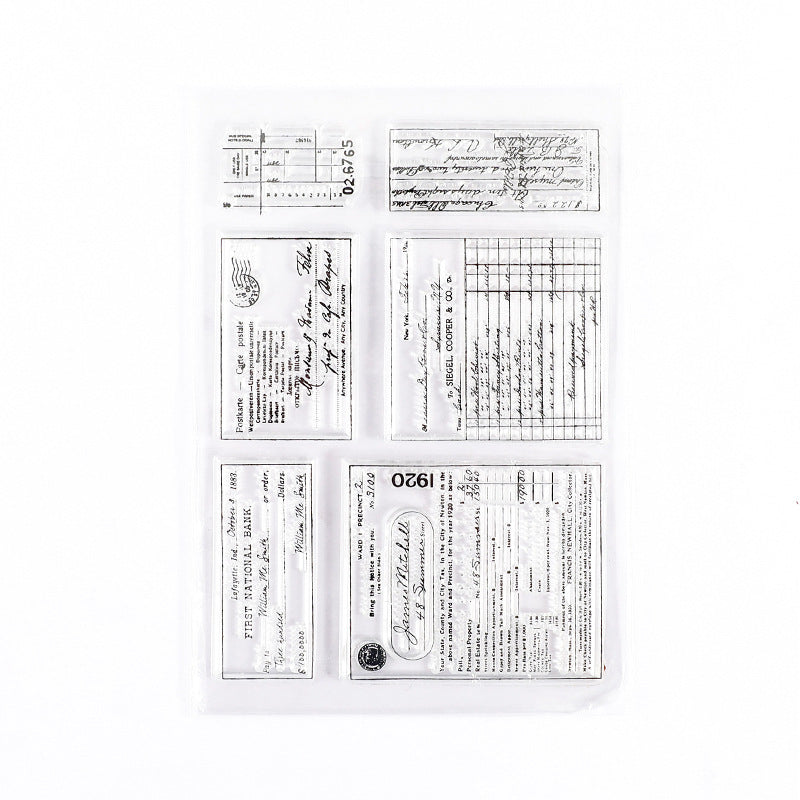 Vintage Form Stamps